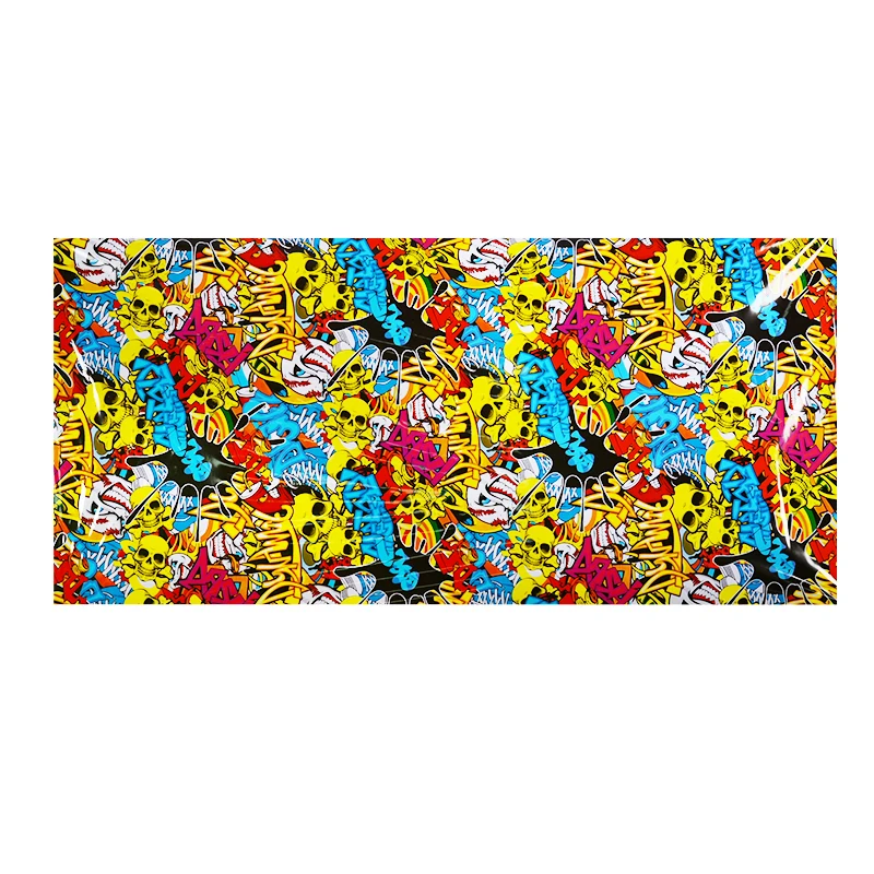 50x100 см мотоцикл уникальный дизайн ПВА гидрографическая водная переводная