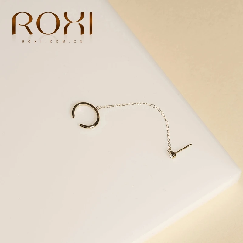 Женские серьги каффы с фианитами под серебро 925 пробы|Серьги-гвоздики| |