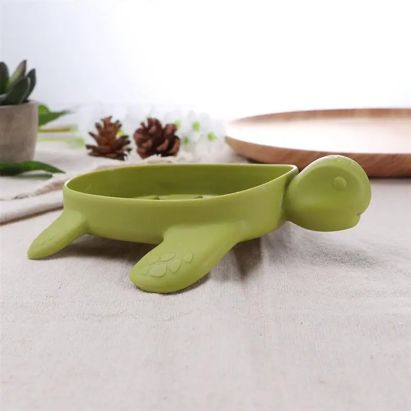 1 шт. милая практичная мыльница в форме черепахи для душевой комнаты кухонный