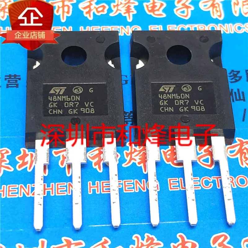 Новая импортная точечная МОП-трубка 48NM60N STW48NM60N TO-247 650V 44A высокой мощности - купить