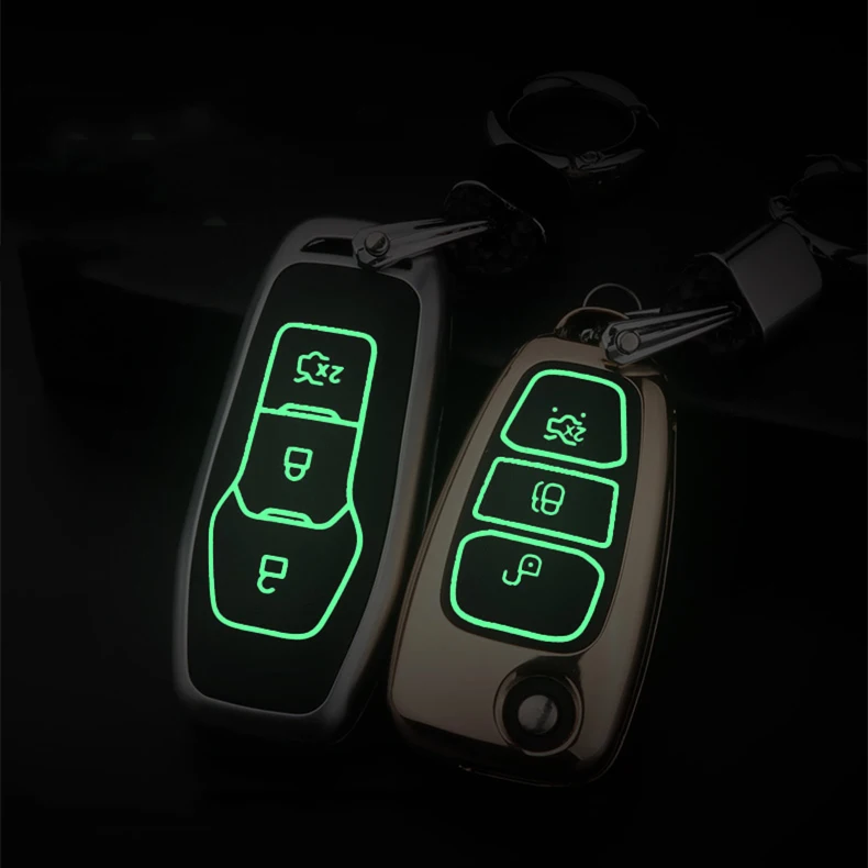 Чехол для автомобильного ключа из цинкового сплава Ford Escort Mondeo Everest Ranger Fusion Mk4 MK3 MK5 S
