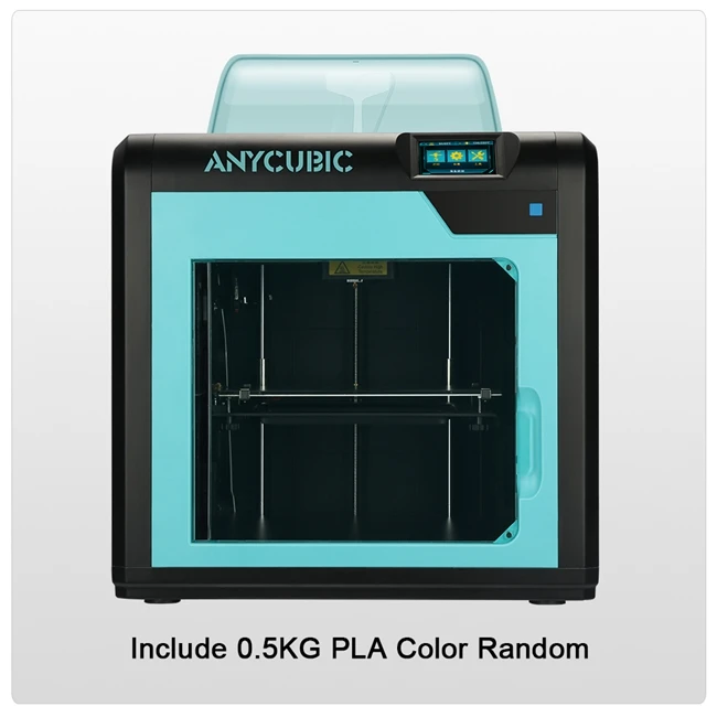 Anycubic 4MAX Pro 3d принтер размера плюс Высокоточный Настольный уровень UM2 печать 3d Принтер Комплект Imprimante Impresora 3d - Цвет: 4MaxPro  black