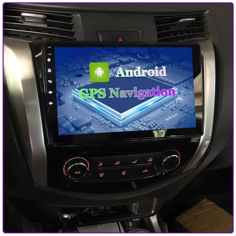 Для Nissan Navara NP300 16-18 автомобиля Android Smart GPS навигация Android9 с более чем 71 видами языков