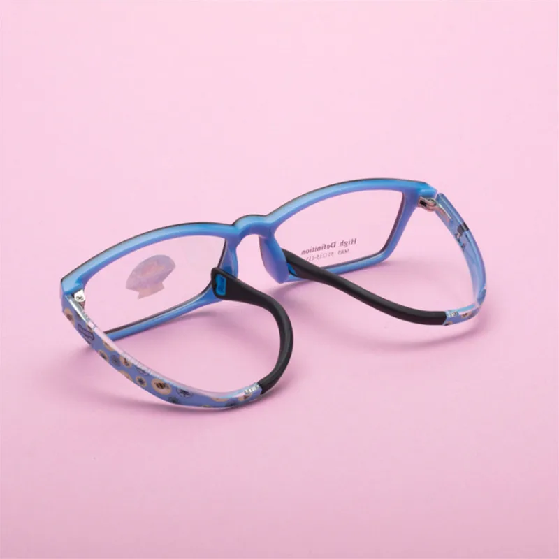 Детские очки легкие с гибкой оправой детские по рецепту для мальчиков и девочек