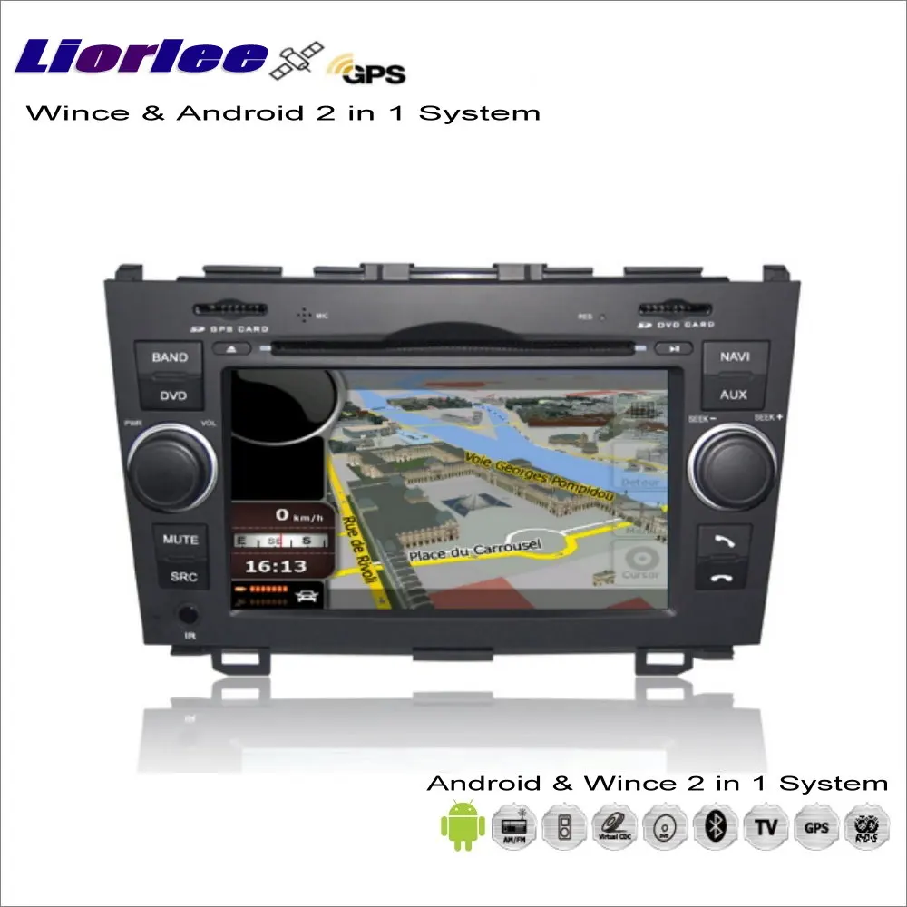 

For Honda CR-V CRV 2007-2011 Car Android Multimedia Radio CD DVD Player GPS Navigation Audio Video Stereo S160 System