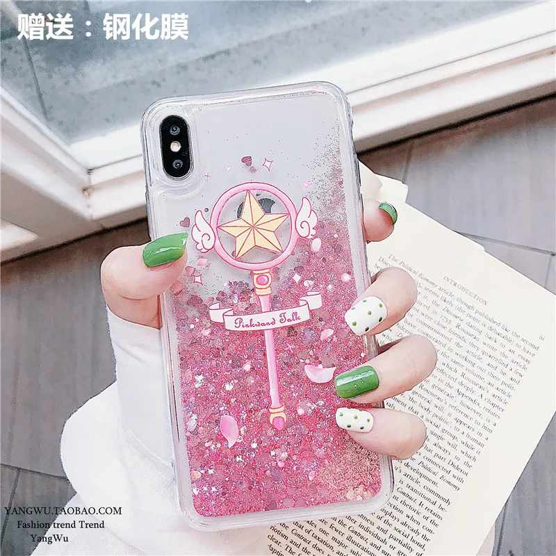Красивая девушка солдата 11pro/max для Apple X /Xr Xs Hand Shell 6s/8plus/7/6p силикагель 11 зыбучий