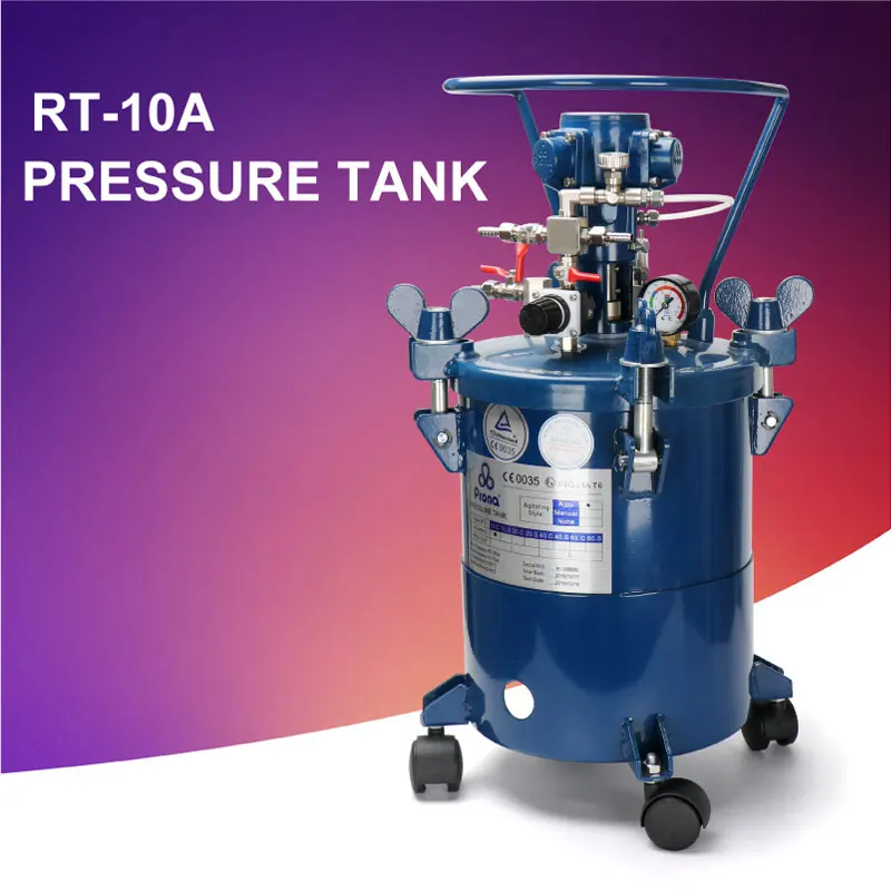 

Prona Pressure Tank RT-10A RT-20A RT-40A RT-60A, automatic agitator,stainless steel inside tank 10L 20L 40L 60L capacity