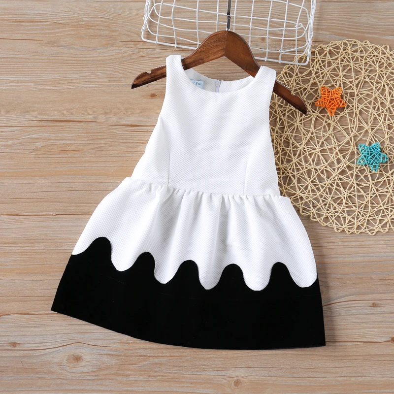Girls Dresses New Summer Style Sleeveless Princess Dress Kids Clothes for Baby Children Clothing | Детская одежда и обувь