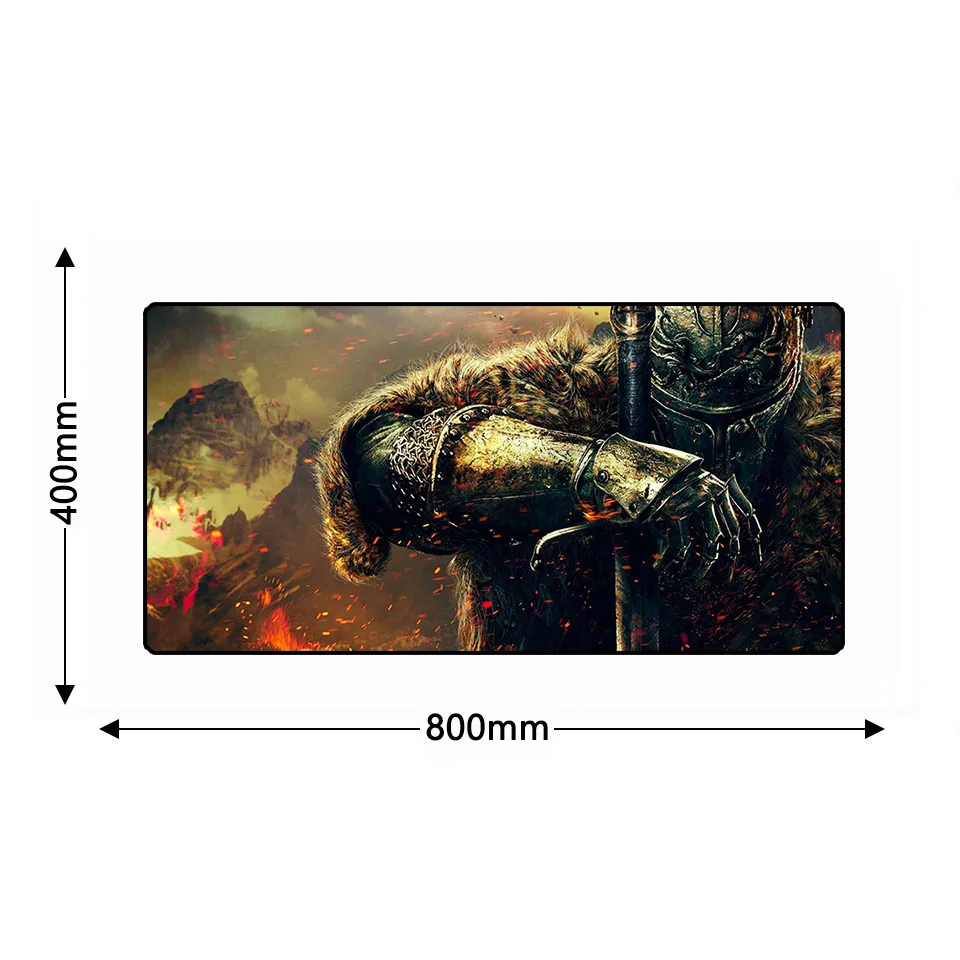 800x400 мм Darking Souls ноутбук большой запирающий край компьютерный коврик для мыши