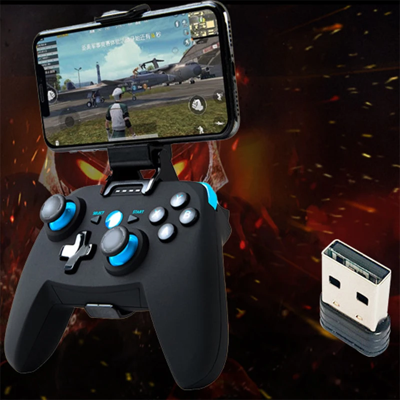 2 4g беспроводной ios Android геймпад джойстик игровой контроллер bluetooth 4 0 для IOS