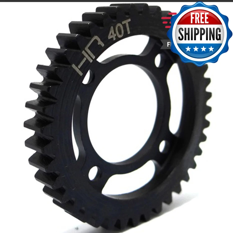 Hot Racing HR 40 зубьев стальной центральный зубчатый ремень для Losi TEN SCTE и Tenacity. |