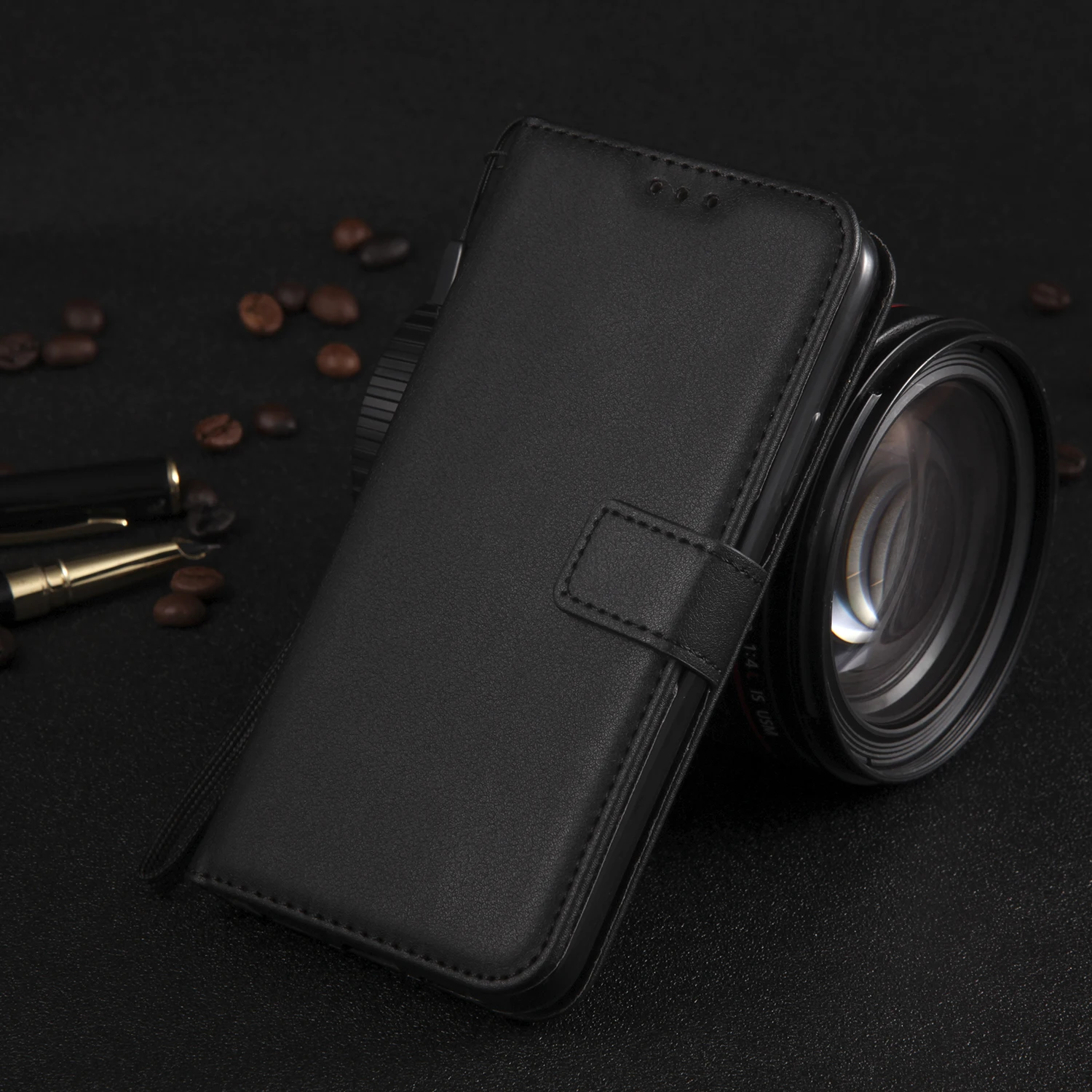 Кожаный чехол-бумажник с откидной крышкой для Xiaomi Redmi Note 10 9 8 7 6 5 Pro 4X 9T 8T 9A 9C 8A 7A 6A Poco