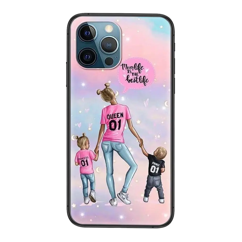 Для женщин для Xiaomi Mi11 M10 Mi10I Mi10S Mi10T Mi9 CC9 Note10 Poco F3 X3 Lite Pro Ultra NFC Baby Mom Girl Мягкий ТПУ