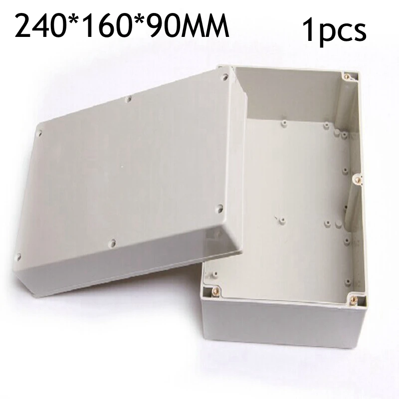 1pcs 240*160*90mm plastic electrical seal ABS instrumentation junction box Outdoor waterproof button | Обустройство дома