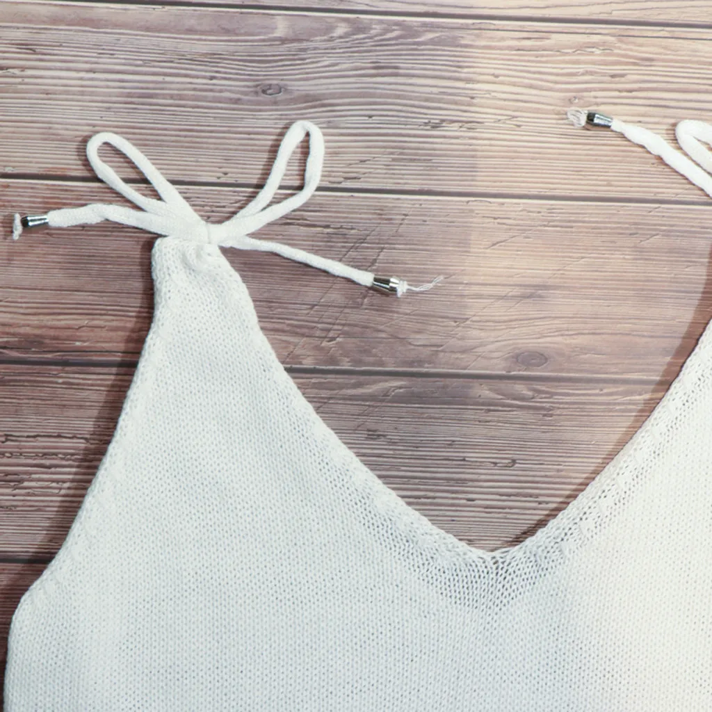 MISSOMO Women Dress Summer 2020 Casual Off Shoulder V-Neck Stripe Print Sleeveless Lace-up Sundress Sexy Vestidos Backless | Женская