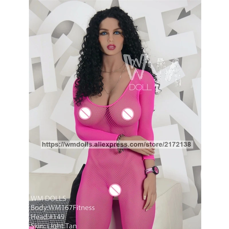 WMDOLL Реалистичная кукла для интима 167 см силиконовая фитнеса с большой попой