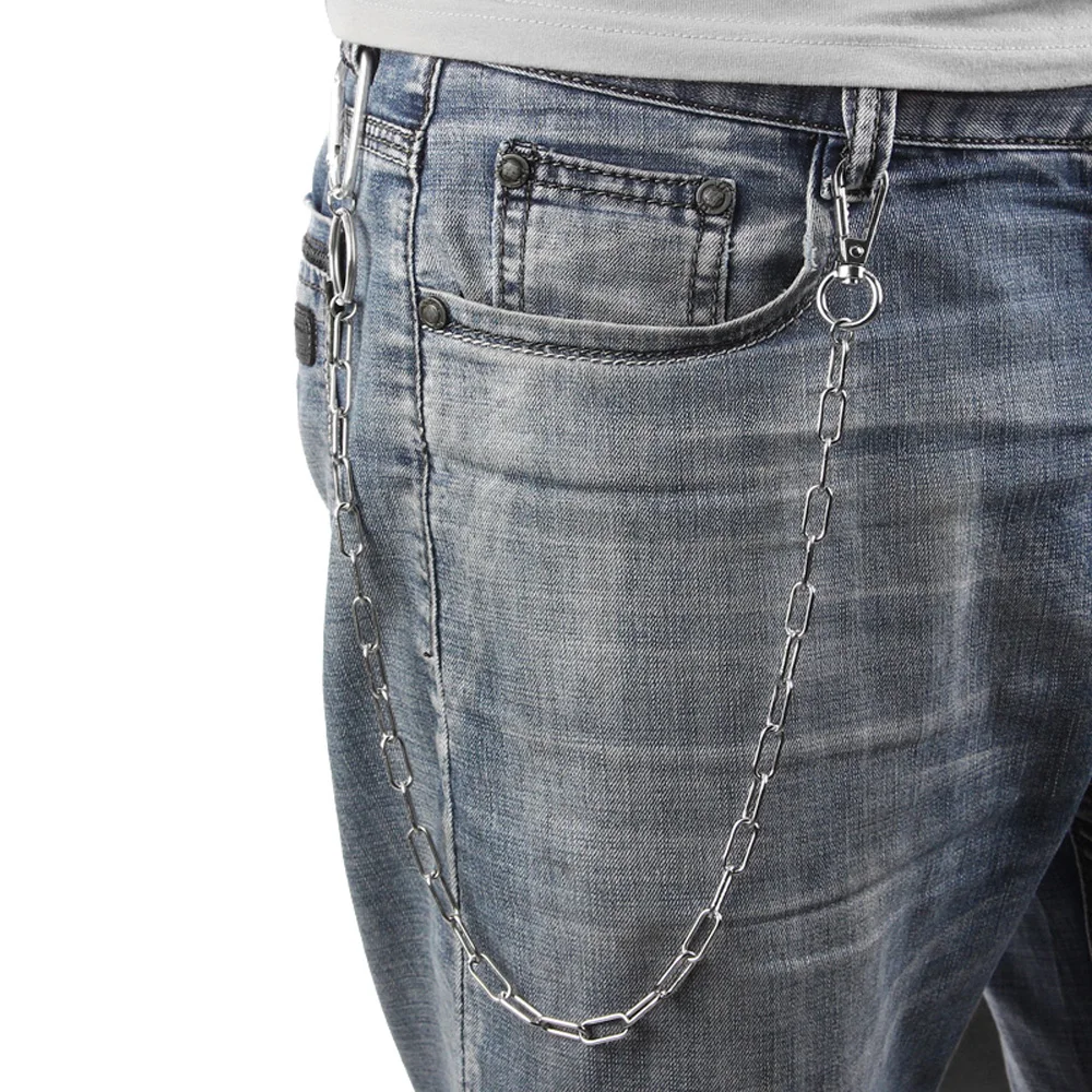 45cm Wallet Chain Long Purse Punk Key with for Biker Trucker Motorcycle Pants Jean | Украшения и аксессуары