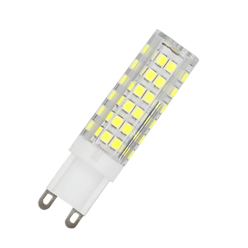 1/5/10 шт G9 светодиодный светильник Керамика G4 лампы E14 220V 5 Вт 7 9 12 2835 SMD 360 градусов