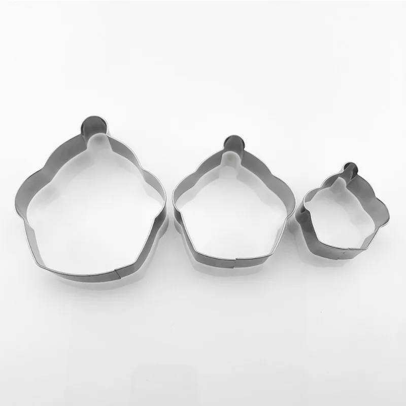 3 шт. формочки для выпечки из нержавеющей стали|Инструменты печенья| |