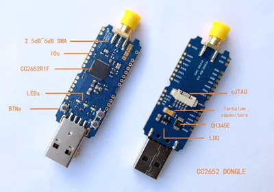 CC2652P CC2652 BLE Simplelink 2 4G Zigbee2MQTT резьба домашний помощник маршрутизатор USB ключ | Мебель