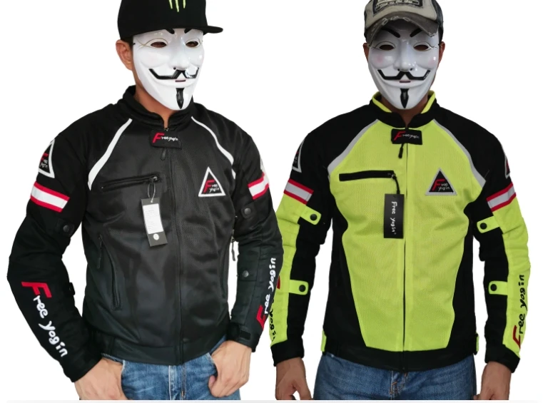 Одежда для езды на мотоцикле Мужская тонкая дышащая сетка одежда В рыцарском