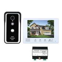 2021 new 2 wire video doorbell intercom systems 7inch monitor door phone for private condo villa house office apartment