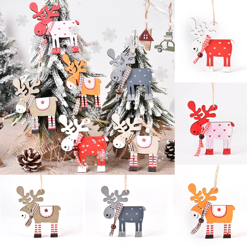 

Christmas Tree Hanging Cartoon Pendant Decoration Christmas New Year Garden Party Supplies Decor Supplies Kids Gift