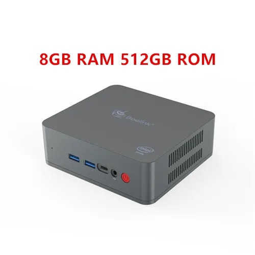 8GB 512GB U55 мини-ПК 8 Гб 256 ГБ 8 ГБ 512 ГБ в i3-500U двухъядерный HD graphics 5500Beelink U55 мини-ПК BT4.0 Win10 2,4G+ 5,8G wifi U55 мини-ПК - Цвет: 8GB 512GB