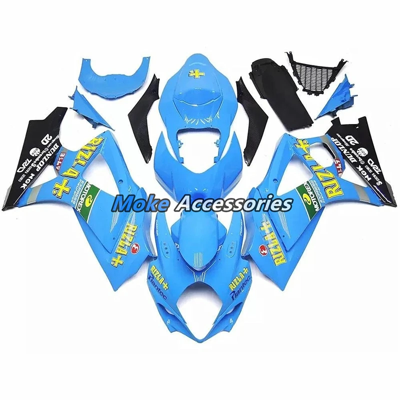 

Motorcycle Fairings Kit Fit For Gsxr1000 2007-2008 Bodywork Set High Quality Abs Injection New Blue Black