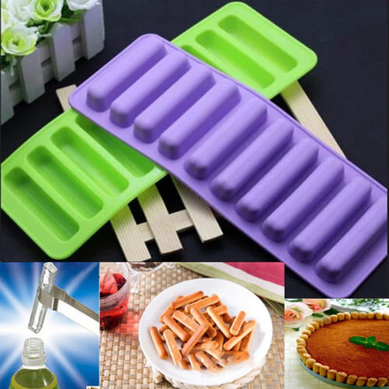 Домашняя силиконовая форма палочки лотки Pop Out Замороженные кухонные