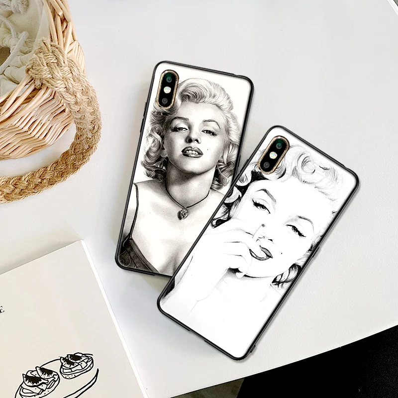 Мягкий силиконовый чехол для телефона iPhone XR TPU 5 5SE 6 6S 7 Plus 8Plus XS X Xr Max 9 эскиза