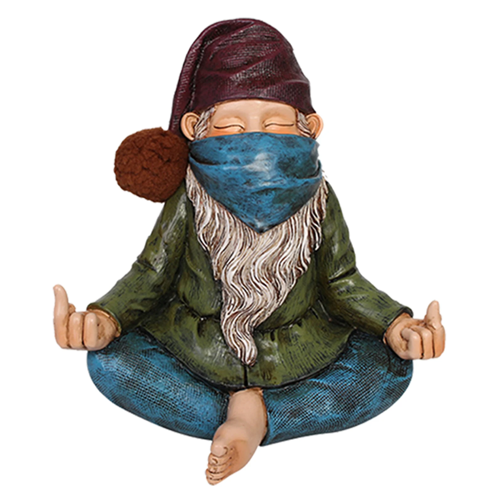 

Garden Gnome Statues Figurines Resin Sculptures Crafts Home Room Yard Decoration Office Desk Ornaments Gift