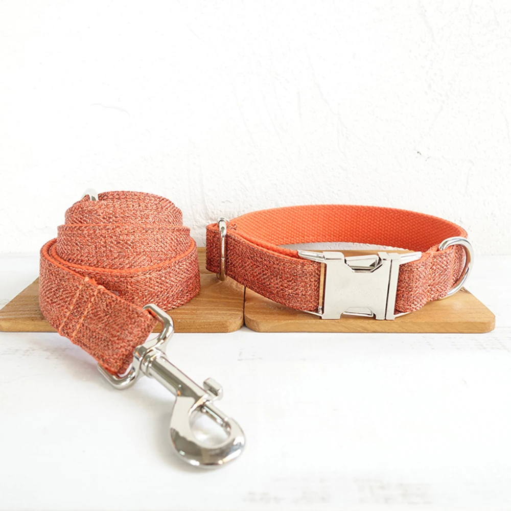 Подгонянный собачий ошейник с гравировкой щенка ID бирка поводок набор