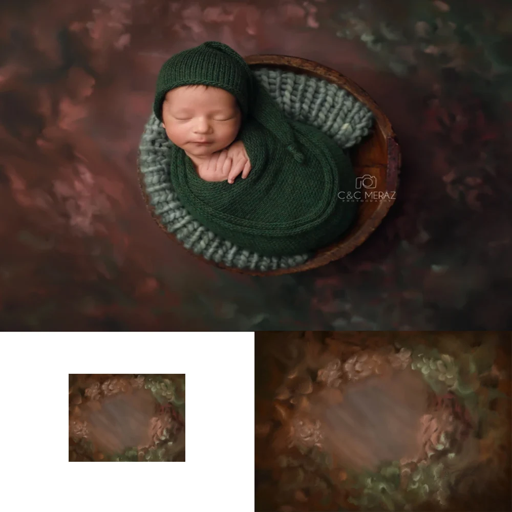 

Абстрактная текстура Новорожденный ребенок фотография Фон Цветочная ручная печать фон для фотостудии ребенок душ фотосессия дети