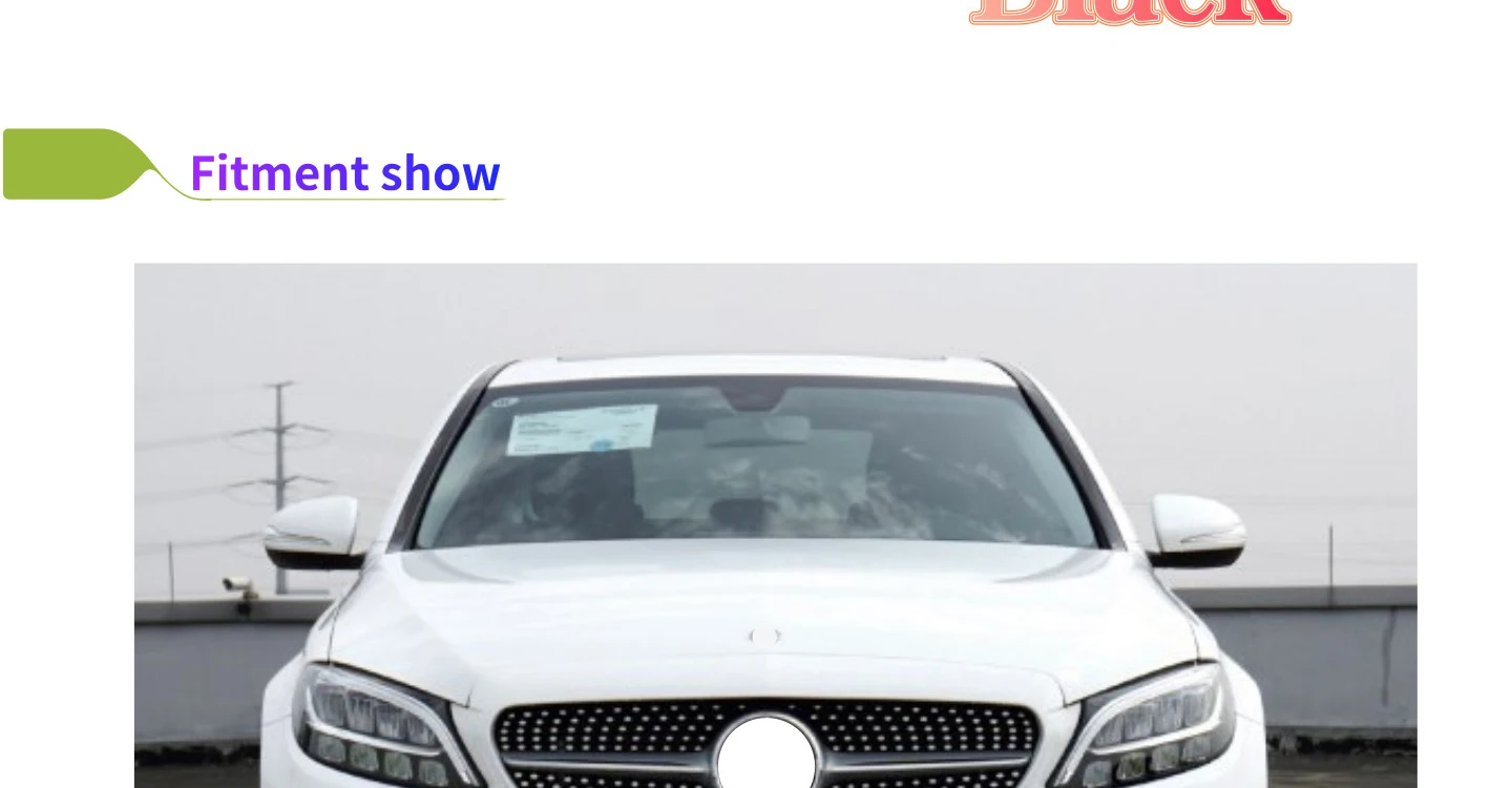 GT Передняя решетка для mercedes W205 подходит для C Class C180 C260 C300 Решетка переднего бампера amg GT R СТИЛЬ ABS не подходит c63