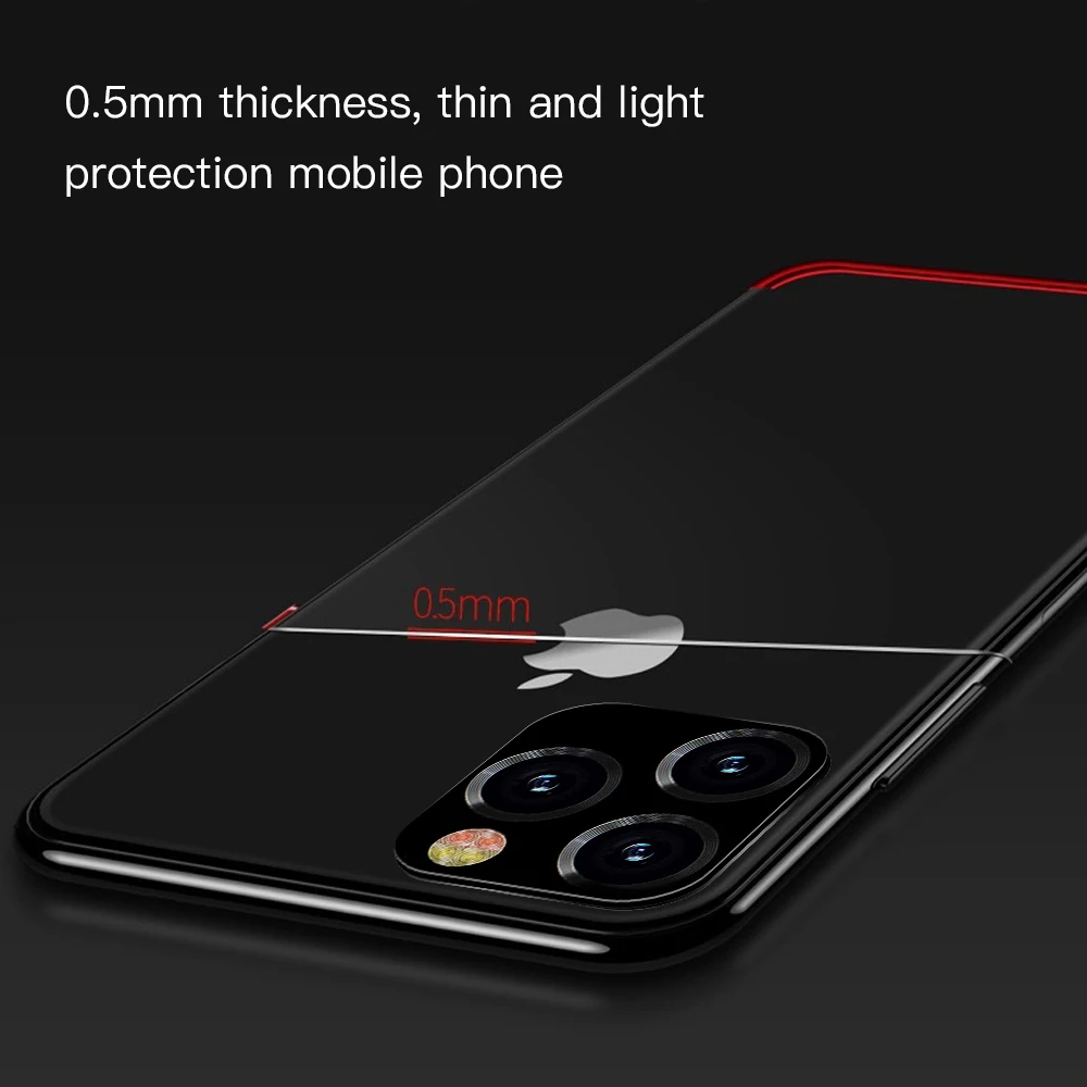 Мягкий ТПУ силиконовый Премиум прозрачный чехол для iPhone 7 8 Plus XS Max XR X покрытие