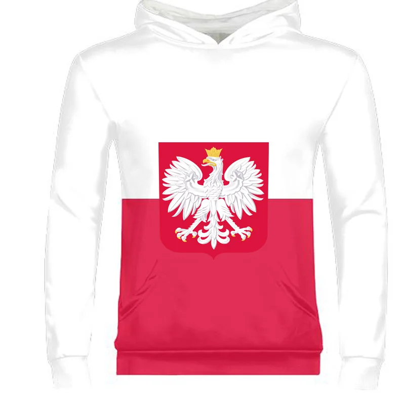 

POLAND male custom name number pol zipper sweatshirt nation flag pl republic polska polish country college print photo clothes