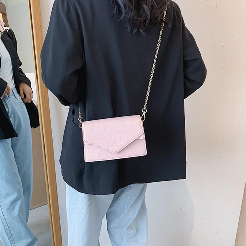 Брендовые роскошные сумки через плечо из искусственной кожи с крокодиловым