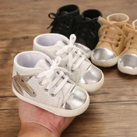 newborn infant baby boys girls autumn sneaker casual anti slip soft sole lace up toddler first walker shoes