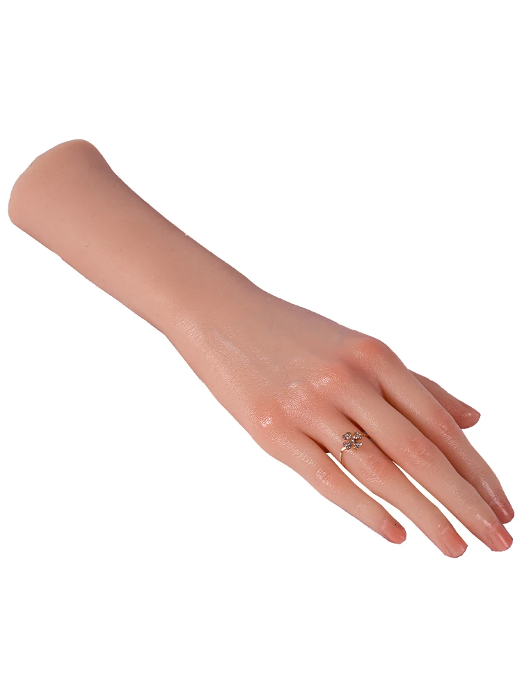 

Free Shipping!! Sexy New Bendbale Hand Mannequin Silicone Hand Model Women