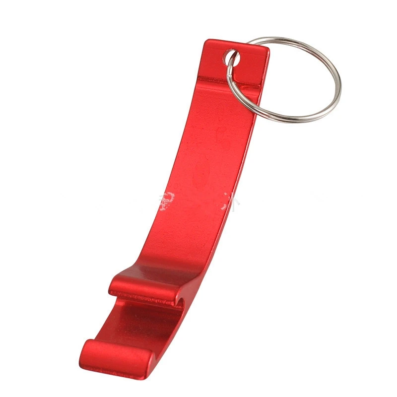 400x персонализированный металлический алюминиевый открывалка для бутылок Брелок