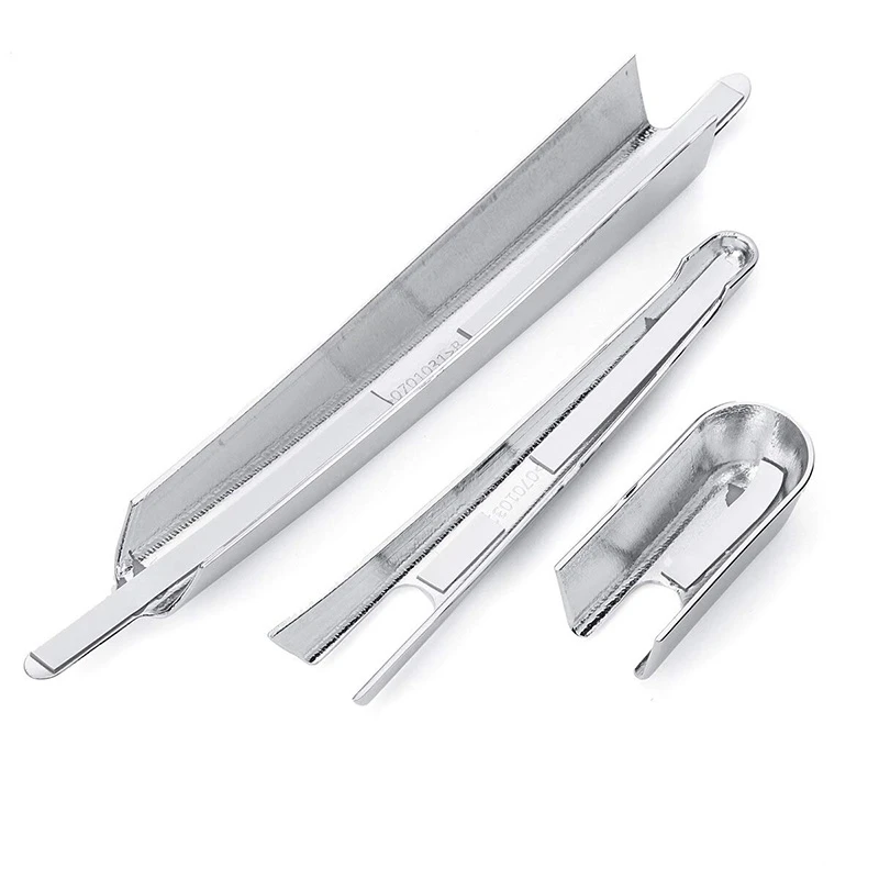 1 комплект ABS хромированная отделка заднего стеклоочистителя наклейка и 4 шт.