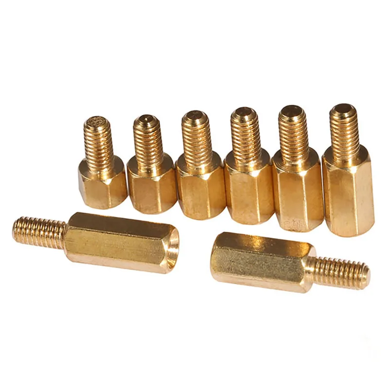 

Твердая латунь Медь M4 шестигранной противостояние шестиугольник столб M-F F-F мужского и женского женский распорка для печатной платы SMT/SMD ма...