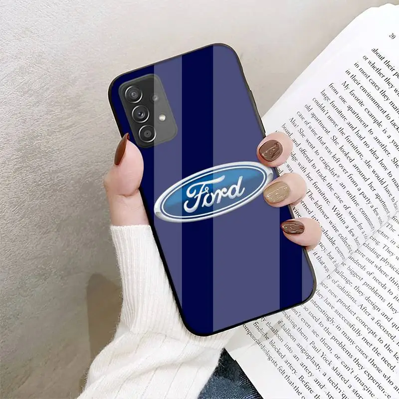 Роскошный автомобильный чехол RUICHI Fords для телефона Samsung Galaxy S7 8 9 10 20 plus Note8 Plus
