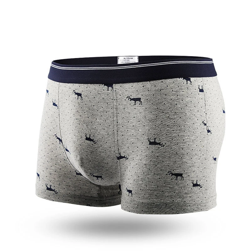 5pcs/Lot 5xl High Quality Men Underwear Boxer Cotton Pattern Summer Boxer Shorts Breathable Trendy Boxer Shorts Large Size Pants