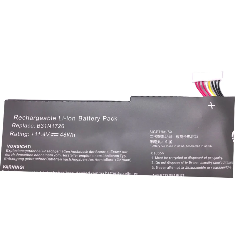 lmdtk new b31n1726 b31bn91 laptop battery for asus fx504 fx86 fx80gm fx505ge fx505dt fx80ge px505ge px505gd fx505gm fx80g free global shipping