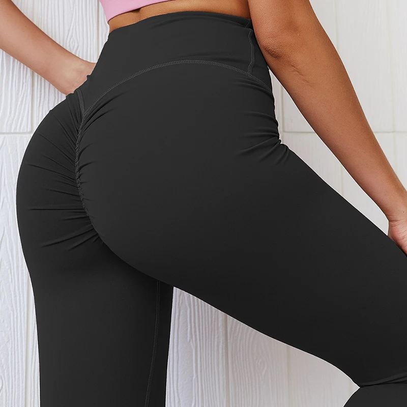 

Booty leggings sport Women Fitness yoga pants seamless High waist workout gym leggings stretchy Scrunch butt Running legging