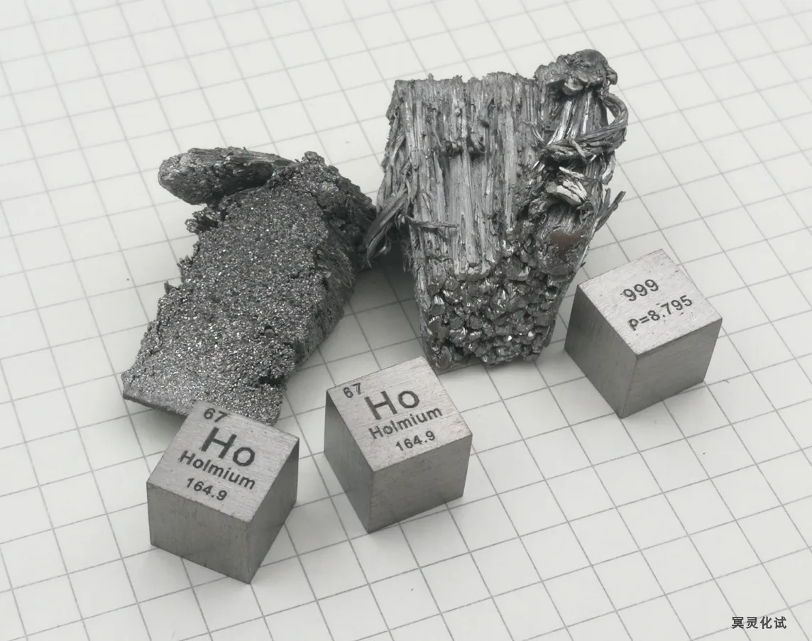 Holmium Металл Редкоземельный металл периодический стол Куб 10 мм Хо = 99 9 |