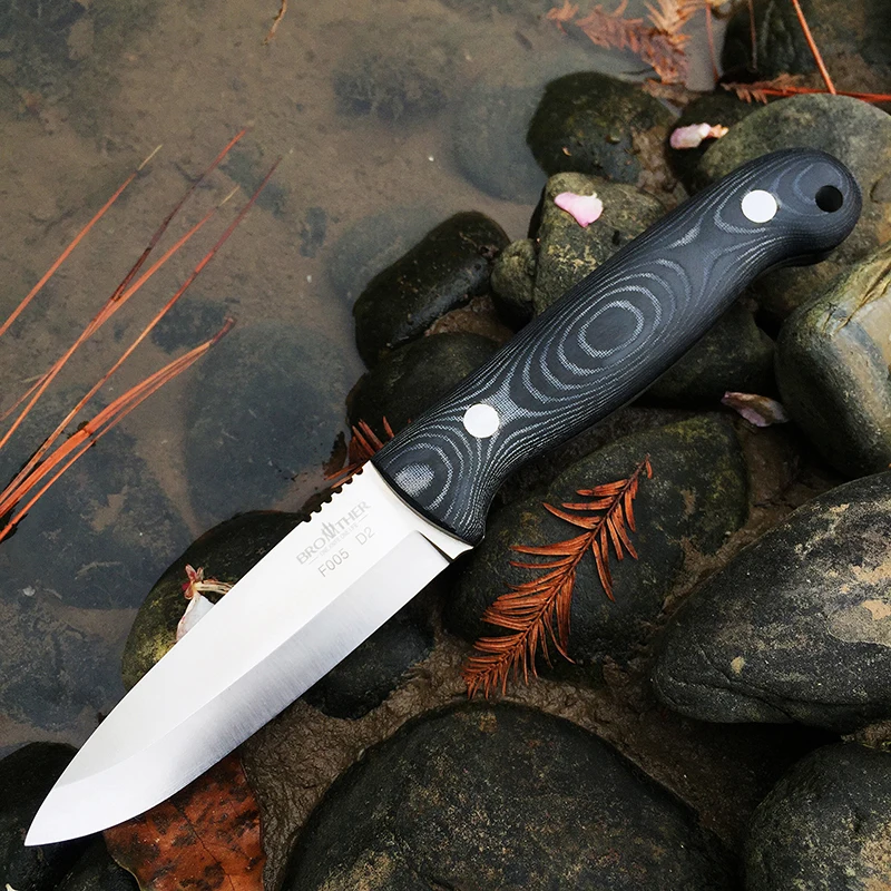 

D2 прямой нож для выживания охотничий нож с фиксированным лезвием, тактический нож, прямой нож для охоты, кемпинга, выживания на природе