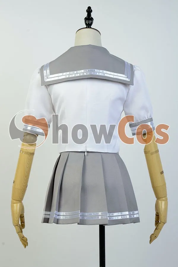 Отлично! Солнце Aqours таками Чика костюм моряка для маскарада Школьная Униформа